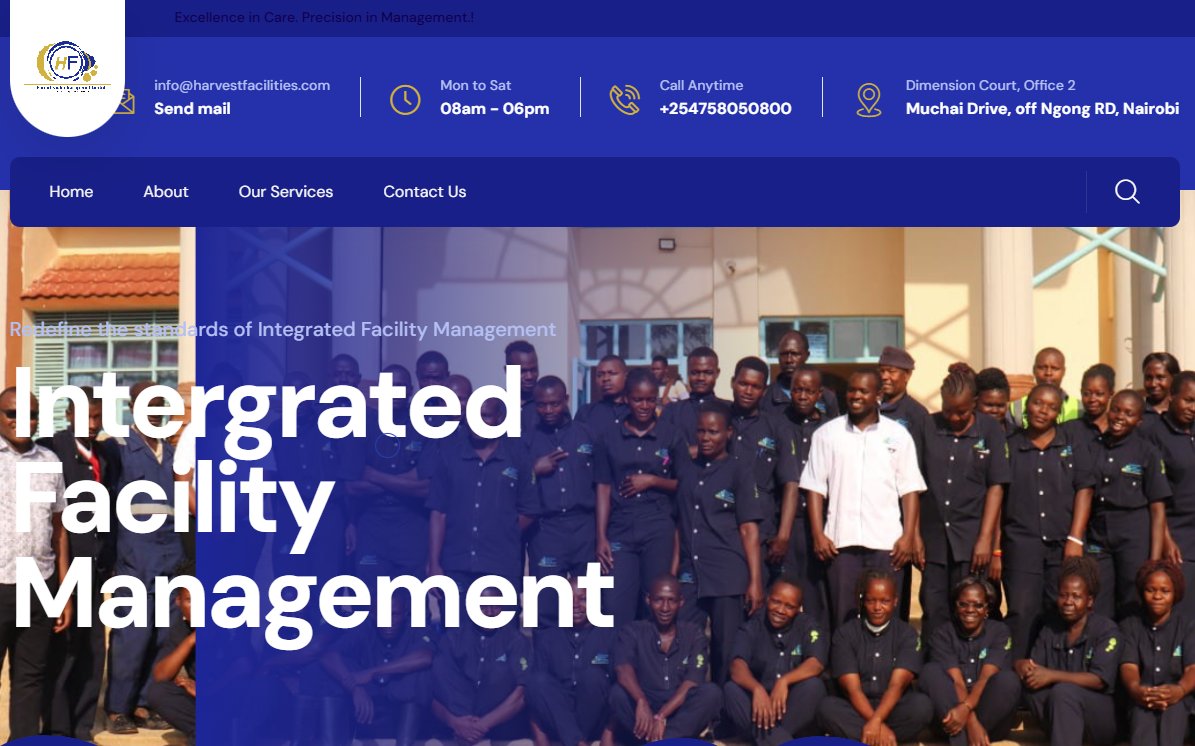 Website: Harvest Facilities Management